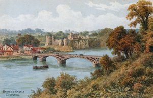 Bro og Slot, Chepstow af Alfred Robert Quinton
