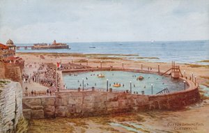 Clifton Bathing Pool, Cliftonville af Alfred Robert Quinton