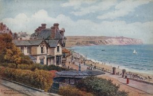 Esplanade og Culver Cliffs, Sandown, I of Wight af Alfred Robert Quinton