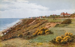 Frinton, Cliffs and Beach fra E af Alfred Robert Quinton