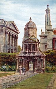 Gate of Honour, Caius College, Cambridge af Alfred Robert Quinton