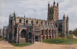 Gloucester katedral af Alfred Robert Quinton