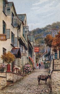 High Street, Clovelly af Alfred Robert Quinton
