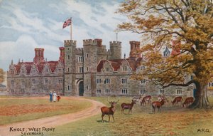 Knole, West Front, Sevenoaks af Alfred Robert Quinton