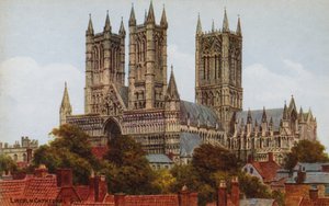 Lincoln Cathedral, SW af Alfred Robert Quinton