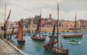 Margate, fra havnen af Alfred Robert Quinton