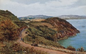 Marine Drive og Bishops Walk, Torquay af Alfred Robert Quinton