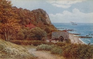 Monks Bay, Bonchurch, I af Wight af Alfred Robert Quinton