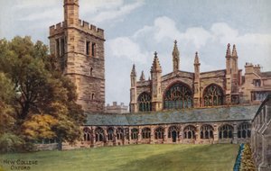 New College, Oxford af Alfred Robert Quinton