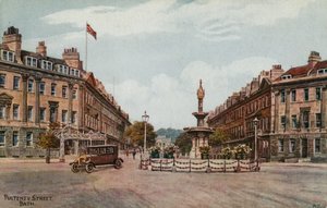 Pulteney Street, Bath af Alfred Robert Quinton