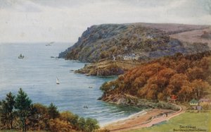 Salcombe, Bolt Head og North Sands af Alfred Robert Quinton