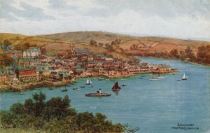 Salcombe, fra Portlemouth af Alfred Robert Quinton