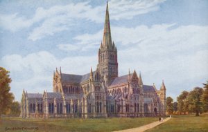 Salisbury katedral af Alfred Robert Quinton