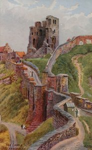 Slottet, Scarborough af Alfred Robert Quinton