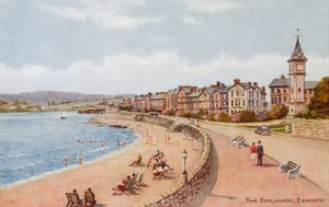 The Esplanade, Exmouth af Alfred Robert Quinton