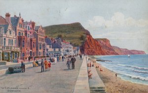 The Esplanade, Looking E, Sidmouth af Alfred Robert Quinton