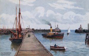 Havnen, Lowestoft af Alfred Robert Quinton