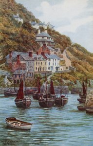 Havnen, Polperro af Alfred Robert Quinton