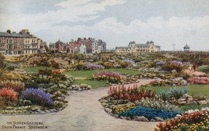 The Sunken Gardens, South Parade, Southsea af Alfred Robert Quinton