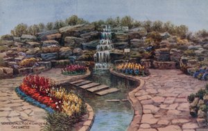 Vandfald, Rock Gardens, Skegness af Alfred Robert Quinton