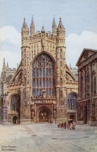 Vestfronten, Bath Abbey af Alfred Robert Quinton