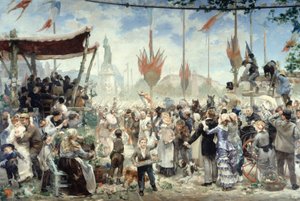 14. juli af Alfred Roll