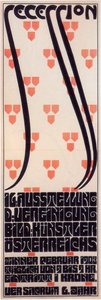 Plakat til Wien Secession-udstillingen, 1903