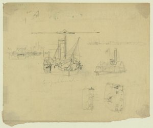 Fem visninger af Susquehanna og Ceres af Alfred Rudolph Waud