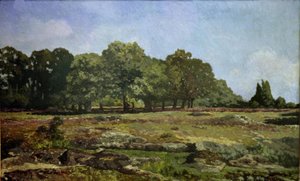 Kastanjegyde i La Celle-Saint Cloud af Alfred Sisley