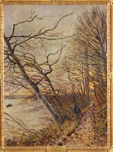 Le Bois des Roches, Veneux-Nadon ... af Alfred Sisley