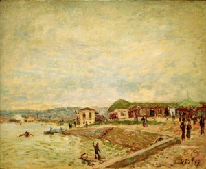 Det er ved daggry af Alfred Sisley