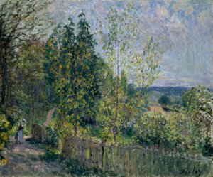 Vejen i skoven af Alfred Sisley