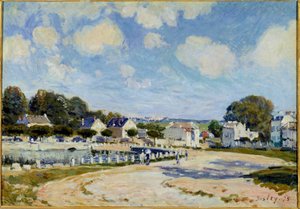 Vandingsstedet ved Marly-le-Roi af Alfred Sisley