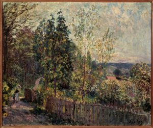 Skovsti af Alfred Sisley
