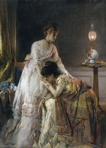 Efter bolden, 1874.