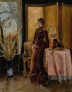 Sneen. af Alfred Emile Stevens