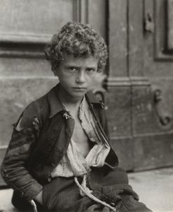 En venetiansk gadedreng af Alfred Stieglitz