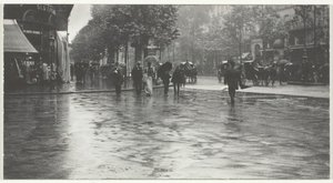 A Wet Day on the Boulevard, Paris, 1894, trykt 191832. af Alfred Stieglitz