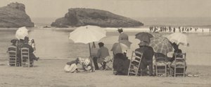 At Biarritz af Alfred Stieglitz