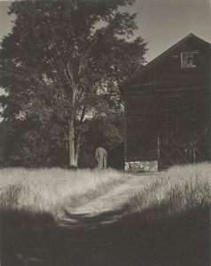 Barn, Lake George, 1936. af Alfred Stieglitz