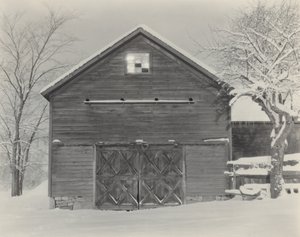 Børn  Sne af Alfred Stieglitz