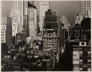 Fra mit vindue på et amerikansk sted, nord af Alfred Stieglitz