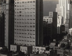 Fra mit vindue på An American Place, North af Alfred Stieglitz