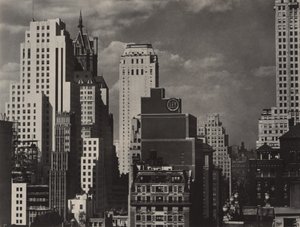 Fra mit vindue på An American Place, North af Alfred Stieglitz