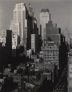 Fra mit vindue på An American Place, Nord af Alfred Stieglitz