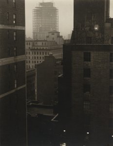 Fra mit vindue på An American Place, Sydvest af Alfred Stieglitz