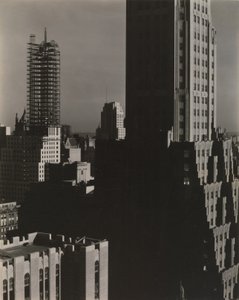 Fra mit vindue på Shelton, North af Alfred Stieglitz