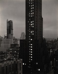 Fra mit vindue på Shelton, mod nord af Alfred Stieglitz