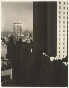 Fra mit vindue på Shelton, West af Alfred Stieglitz