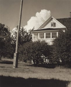 Hus, Lake George af Alfred Stieglitz